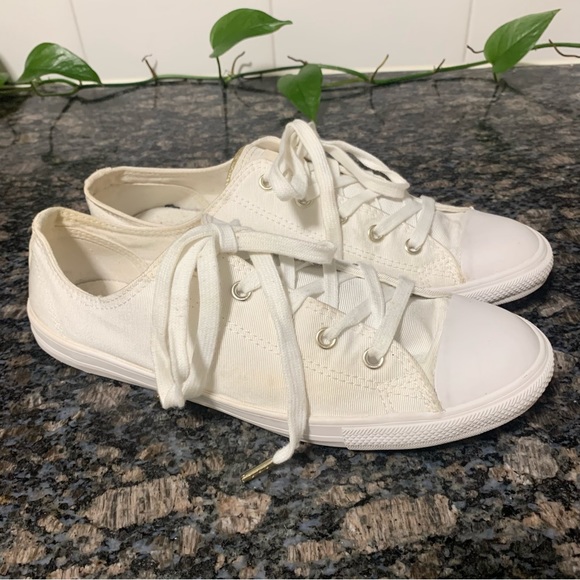 CONVERSE | Chuck Taylor Dainty Sneaker All White - Picture 2 of 5
